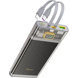 Зовнішній акумулятор Hoco J104 Discovery Edition 10000mAh 22.5W Gray (788955) [161195] - мініатюра 2