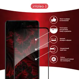 Скло захисне Intaleo Full Glue Moto G72 Black (1283126582998) - мініатюра 3