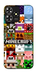 Чохол Demsky Minecraft collage для ZTE Blade A73 4G