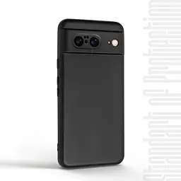 Чехол-накладка для смартфона Google Pixel 8, противоударный, силиконовый, термополиуретановый (ТПУ), с защитой камеры и корпуса, черный, защита всего корпуса, ArmorStandart (ARM77459) - мініатюра 2