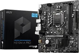 Материнська плата MSI H510M-A PRO LGA 1200 (H510M-A PRO) Б/В