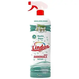 Засіб для прибирання LINDOR 900мл Універсальний Знежирювач (тригер) З АМІАКОМ БІЛИЙ МУСКУС