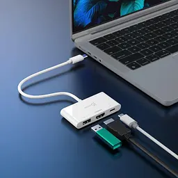 USB-Хаб j5create JCA399-N, USB Type-C 3-в-1 (JCA399-N) - мініатюра 4