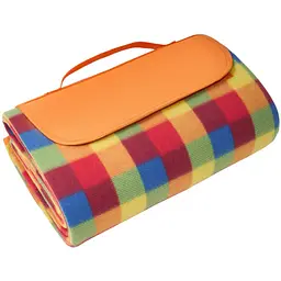 Ковдра для пікніка MBM HOME 130х160 см помаранчева (TH-37 ORANGE) - мініатюра 2