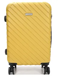 Валіза маленька S ABS-пластик Madisson Snowball 03403 58х38х23см 35л Жовтий - мініатюра 3