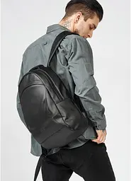 Чоловічий рюкзак Sambag Zard LZNm чорний 43 х 27 х 13 см (25000001m)