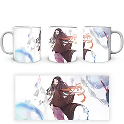 Кухоль GeekLand Kimetsu no Yaiba Клинок, який знищує демонів Незуко KY 002.06 330 мл білий - мініатюра 4