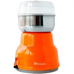 Кавомолка Domotec MS-1406 роторна для дому 100 г 150 Вт помаранчева (lp-84398_226) - мініатюра 2