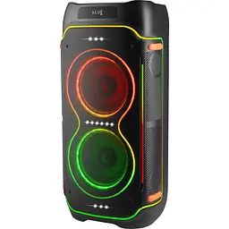 Акустична система 2.0 Defender Boomer 120, 120Вт BT/FM/TF/USB/MIC/LED, чорна - мініатюра 2