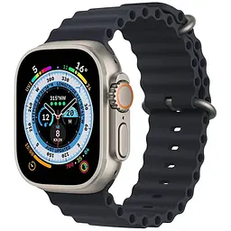 Смарт-годинник Smart Watch H10 Ultra набір з 4-ма ремінцями Black (17642)