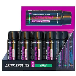 Уцінка. Набір L-Карнитин Vansiton drink shot box 12 шт. х 80 мл 