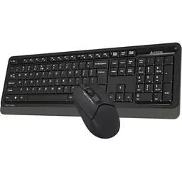 Комплект (клавіатура + миша) A4Tech Fstyler FG1012S, комплект бездротовий клавіатура з мишою, колір чорний (FG1012S (Black)) - мініатюра 3
