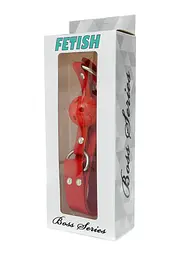 Кляп Ball Gag Red - Fetish Boss Series - мініатюра 5