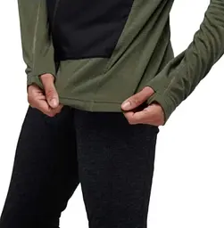 Куртка чоловіча Black Diamond M Coefficient LT Hybrid Hoody L Чорний-Оливковий - мініатюра 5