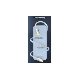 Кабель мультимедійний HDMI M to HDMI M 5.0m V2.1 4K60Hz braided aluminum alloy gray Vention (AABIJ) - мініатюра 8