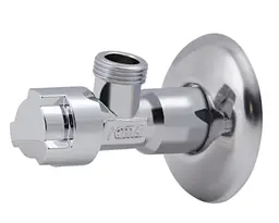 Кран приладовий буксовий Icma 1/2" х3/8" кутовий №519 (90519AC07)