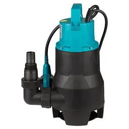 Насос дренажний садовий 0.75кВт Hmax 8м Qmax 233л/мин LEO AKS-751PWH (773248) - мініатюра 4