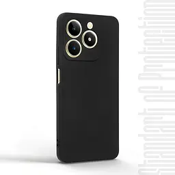 Чехол-накладка для смартфона Realme C61 4G, противоударный, силиконовый, термополиуретановый (ТПУ), с защитой камеры и корпуса, черный, защита всего корпуса, ArmorStandart (ARM80568) - мініатюра 2