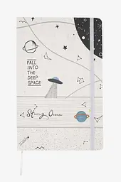 Блокнот на гумці НЛО Space 761452ML 80 аркушів Різнокольоровий