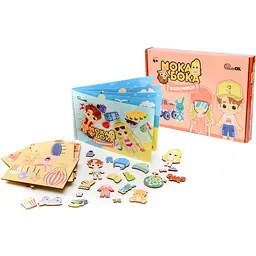 Розвиваюча іграшка PuzzleOk Мока Бока Відпочинок Puz-88893 59 деталей