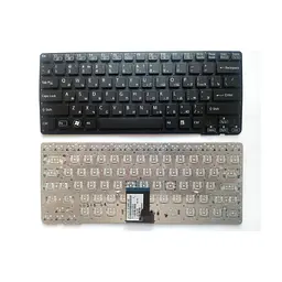 Клавіатура ноутбука Sony Vaio VPC-CA чорна без рамки / під підсв. RU/US (A43013)
