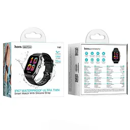 Смарт-годинник Hoco Y41 Smart watch (call version) Black (6942007674133) - мініатюра 2