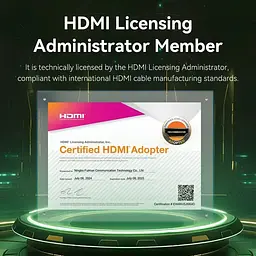 Кабель Vention HDMI-HDMI V 2.1 1.5 м (ALOGG) - мініатюра 7