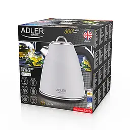 Електрочайник Adler AD 1343 1.5 л Сірий (118466796) - мініатюра 7