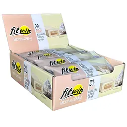 Протеїновий батончик FitWin Milky Cream 12x60 г