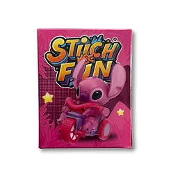 Інтерактивна іграшка Стіч фігурка сюрприз Stitch з рухомими елементами в коробці Рожевий