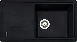 Кухонна мийка Adamant SLIM LONG антрацит 780x435x200 мм, з крилом 78 см