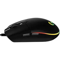 Миша ігрова з підсвічуванням Logitech G102 Lightsync 910-005808 чорна - мініатюра 3