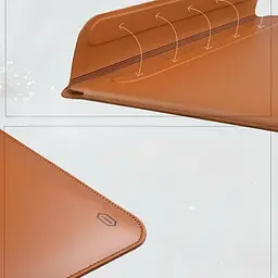 Чохол MacBook Air 15 WiWu Skin Pro 2 Leather Brown - мініатюра 3