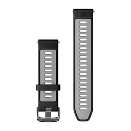 Ремінець Garmin для Forerunner 965 Whitestone/Powder Gray with Silver Hardware 22mm (010-11251-9Z) - мініатюра 2