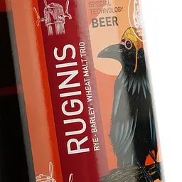 Пиво Aukstaitijos Bravorai Ruginis світле 5.2% 1 л - мініатюра 5