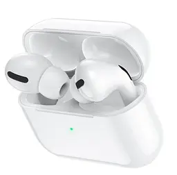 Бездротові Bluetooth-навушники Hoco EW75 блютуз-навушники для телефону з шумозаглушенням із зарядним кейсом Білий - мініатюра 4