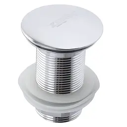 Донний клапан для раковини Zerix LR65 автоматичний Click-Clack без переливу 1 1/4″ ZX2985