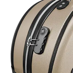 Валіза Semi Line 24" M Champagne/Black (T5674-3) - мініатюра 7