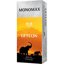 Чай чорний Monomax Ceylon 50 г (25 шт. x 2 г)