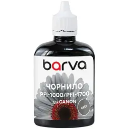 Чорнило Barva Canon PFI-1000/PFI-1700 100ml GY, pigment (C1700-980)