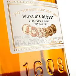 Віскі Bushmills Original Irish Whiskey, 40%, 1 л - мініатюра 5