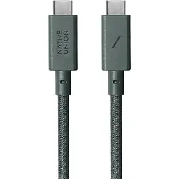 Кабель USB-C to USB-C Native Union Anchor Cable Pro 240W Slate Green 3 м (ACABLE-C-GRN-NP) - мініатюра 2