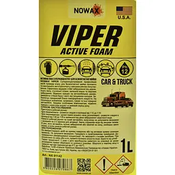 Піна активна для безконтактного миття Nowax Viper Active Foam суперконцентрат 1 л (NX01142) - мініатюра 2