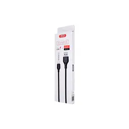 Дата кабель USB 2.0 AM to Micro 5P 2.0m 2.1A black XO (XO-NB103-BK) - мініатюра 2