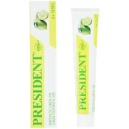 Зубна паста President Junior Toothpaste Lime 6+ years 50 мл