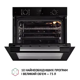 Духова шафа електрична Perfelli Diamond 6D10N Nero - мініатюра 4