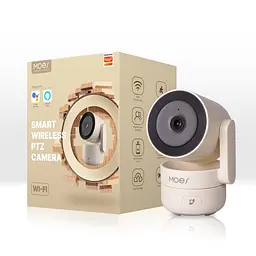 Wi-Fi IP камера MOES TUYA 4MP | панорама 360° | Нічне бачення | Вбудований мікрофон