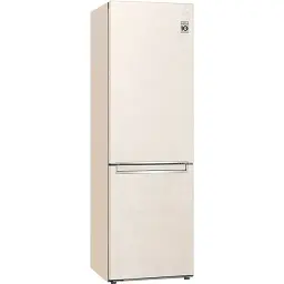 Холодильник LG з нижн. мороз. 186x60х68 холод.відд. 234 л мороз.відд. 107 л 2дв. А+ NF інв. диспл внутр. бежевий - мініатюра 10