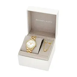 Жіночий подарунковий набір MICHAEL KORS MK4849SET 'Lauryn' (годинник + кольє + сережки)