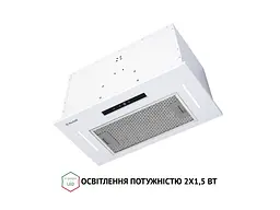 Витяжка Perfelli BIS 5653 WH 1000 LED - мініатюра 6